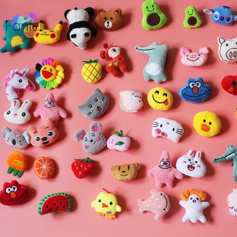 Set 10 Thú Nhồi Bông mini Dễ Thương 5-6cm