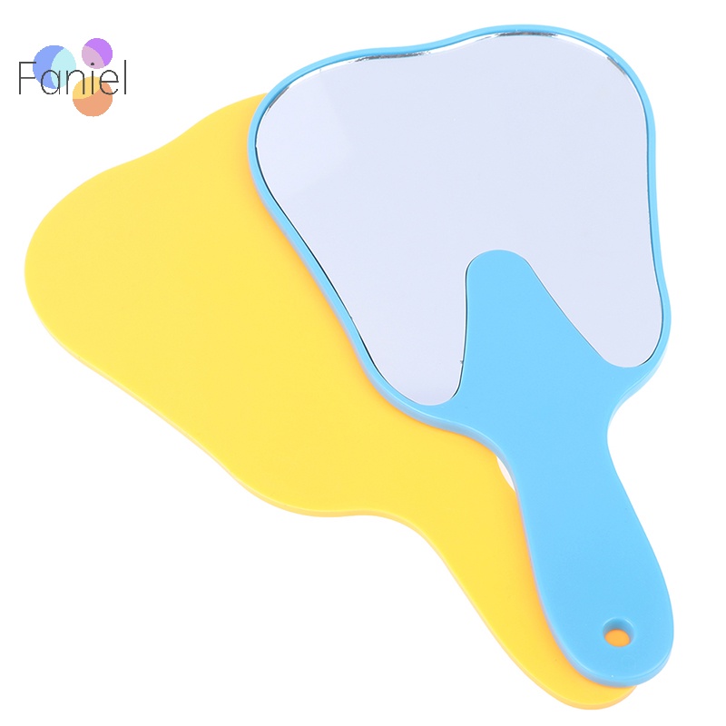 1 Chiếc Gương Soi Răng Cầm Tay Hình Chiếc Răng Cách Ly Răng Miệng
