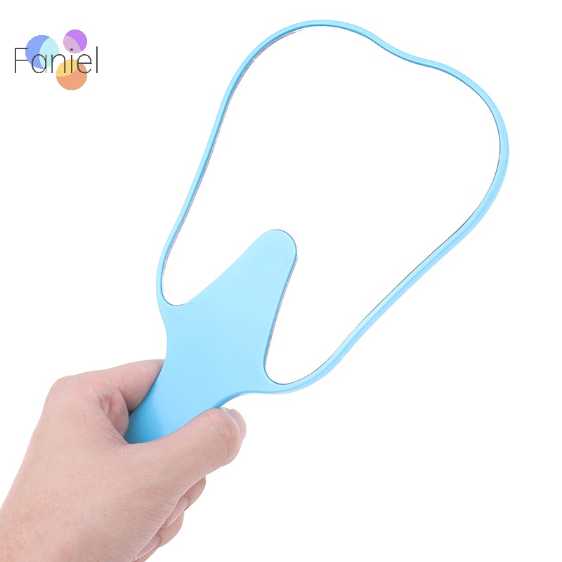 1 Chiếc Gương Soi Răng Cầm Tay Hình Chiếc Răng Cách Ly Răng Miệng