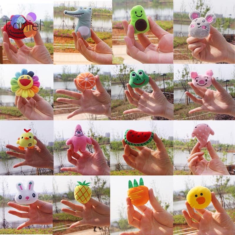 Set 10 Thú Nhồi Bông mini Dễ Thương 5-6cm