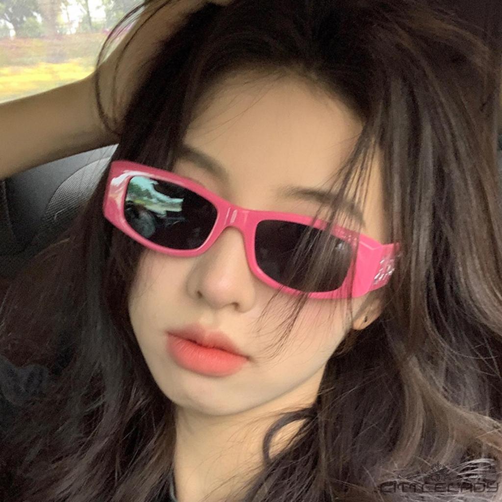 Ltl Kính Râm Phân Cực Chống Tia uv400 Gọng Vuông Phong Cách punk Hiphop Cá Tính Dành Cho Nam Và Nữ