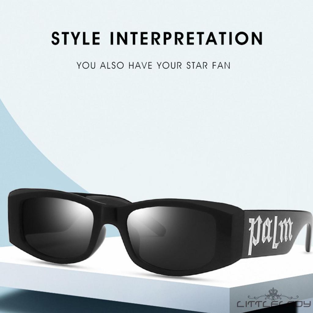 Ltl Kính Râm Phân Cực Chống Tia uv400 Gọng Vuông Phong Cách punk Hiphop Cá Tính Dành Cho Nam Và Nữ