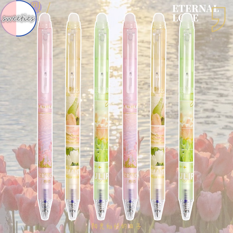 Set 6 Bút Mực 0.5mm Ngòi Bút 0.5mm Màu Sắc Ngọt Ngào