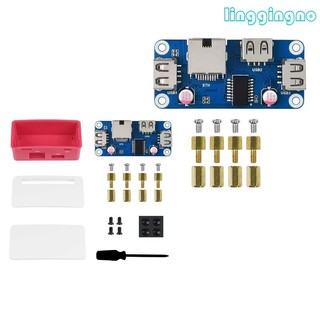 Rr Bộ hub Chia Cổng usb 1 x rj45 3 x Chuyên Dụng Cho raspberry pi zero