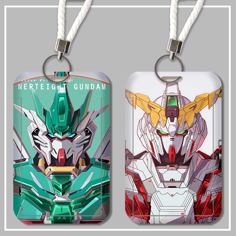 Gundam Bao Đựng Thẻ id / Thẻ id Kèm Dây Treo Tiện Dụng Cho Học Sinh