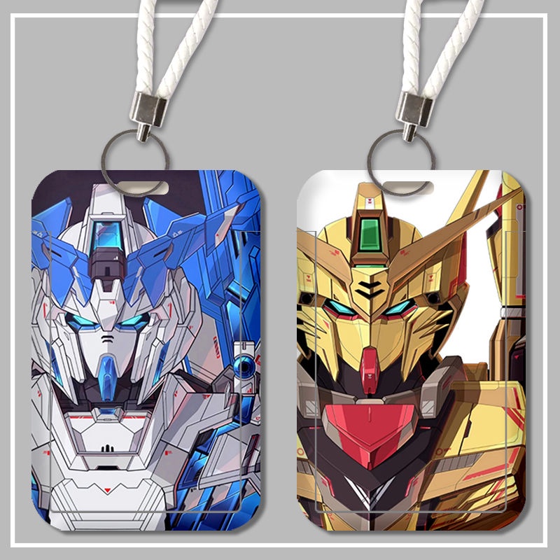 Gundam Bao Đựng Thẻ id / Thẻ id Kèm Dây Treo Tiện Dụng Cho Học Sinh