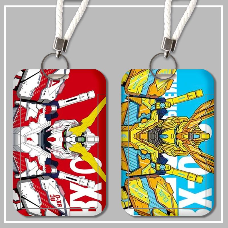 Gundam Bao Đựng Thẻ id / Thẻ id Kèm Dây Treo Tiện Dụng Cho Học Sinh
