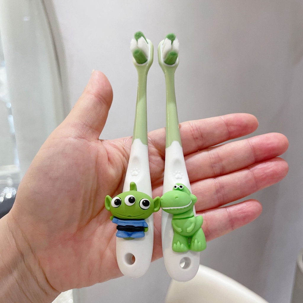Bàn Chải Đánh Răng Lông Mềm Kiểu Hoạt Hình toy story Dễ Thương Cho Bé Từ 3-12 Tuổi