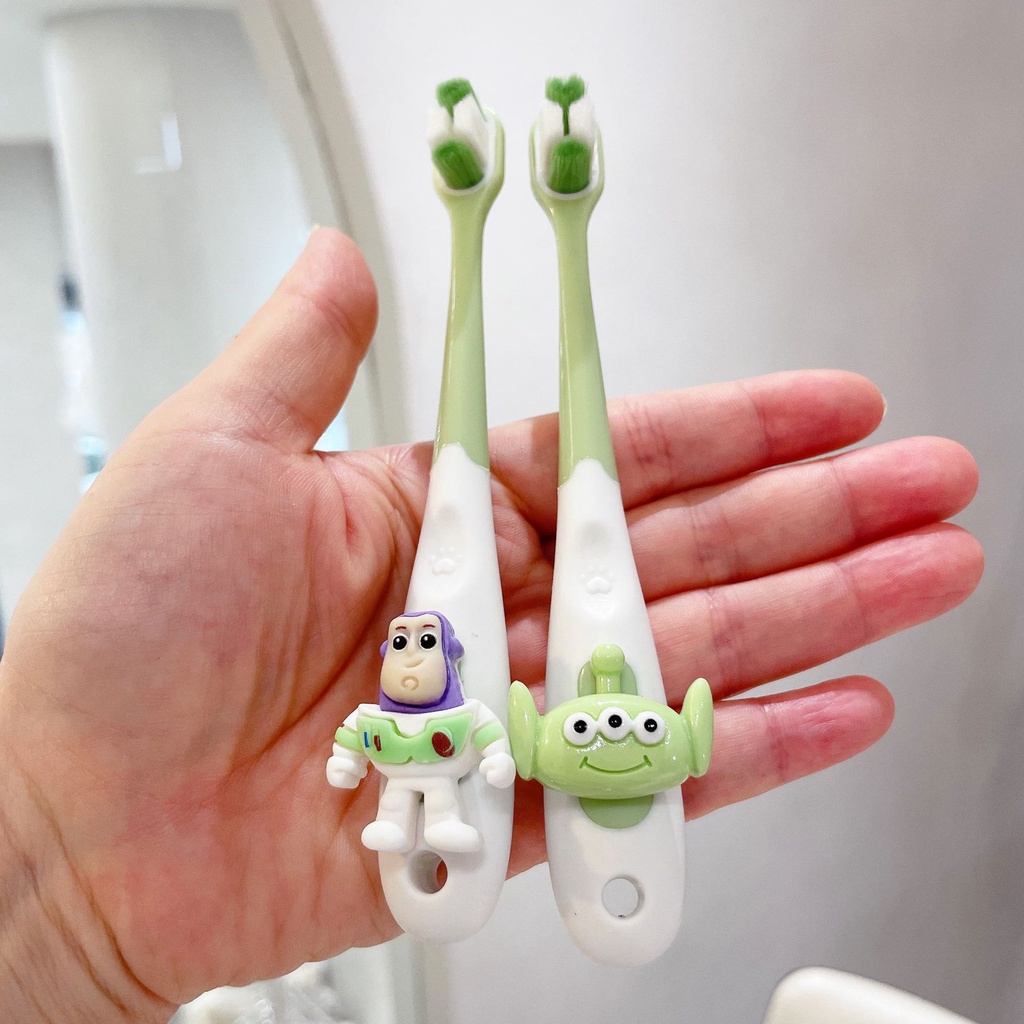 Bàn Chải Đánh Răng Lông Mềm Kiểu Hoạt Hình toy story Dễ Thương Cho Bé Từ 3-12 Tuổi