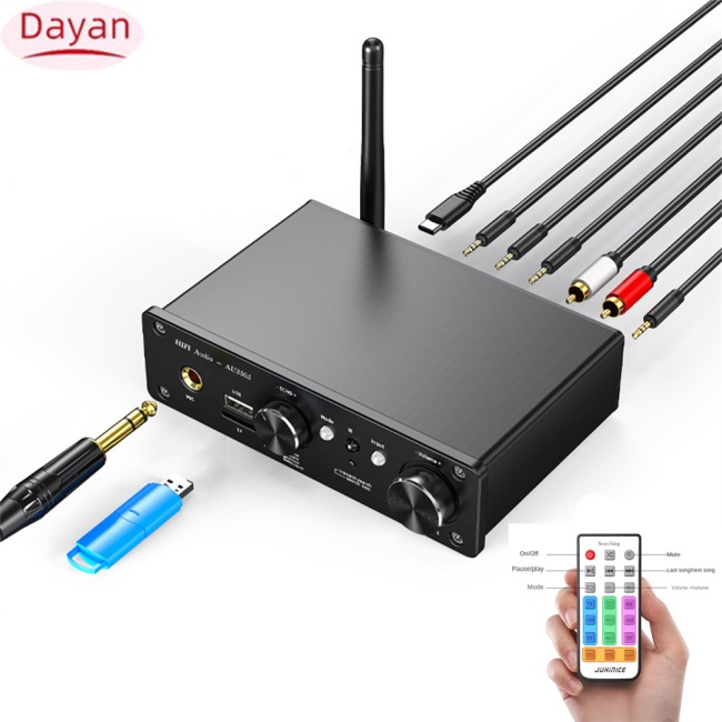 Thiết Bị Nhận Tín Hiệu Âm Thanh hifi bluetooth 5.1 3.5 aux u Đa Năng