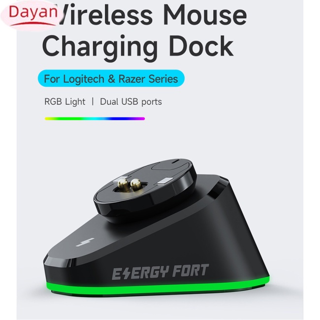Đế Sạc Chuột Không Dây Cho g403 g502 x plus g703 g903 / gpw1 / 2