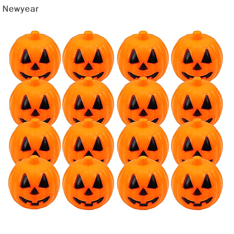 1 / 3 / 5 Hộp Đựng Kẹo / Đồ Ăn Vặt Hình Bí Ngô halloween