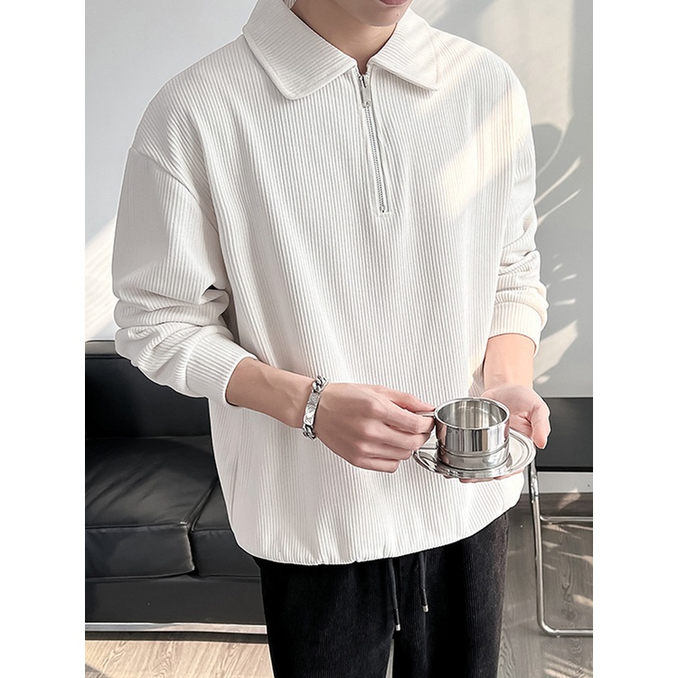 Áo sweater Khóa Kéo Nửa Chất liệu siêu mềm Thường Ngày Mùa Thu Đông Cho Nam