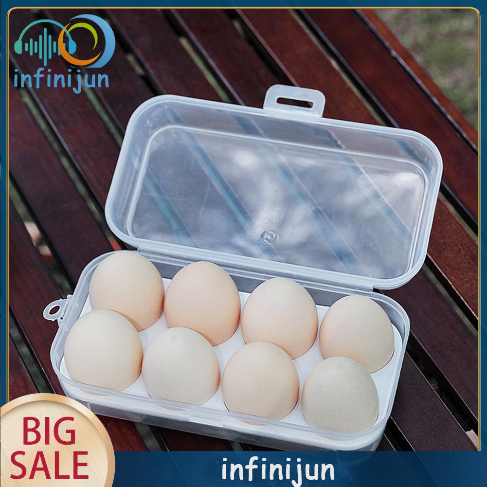 Hộp Đựng Trứng 3 / 4 / 8 Ngăn Dành Cho Đi Dã Ngoại
