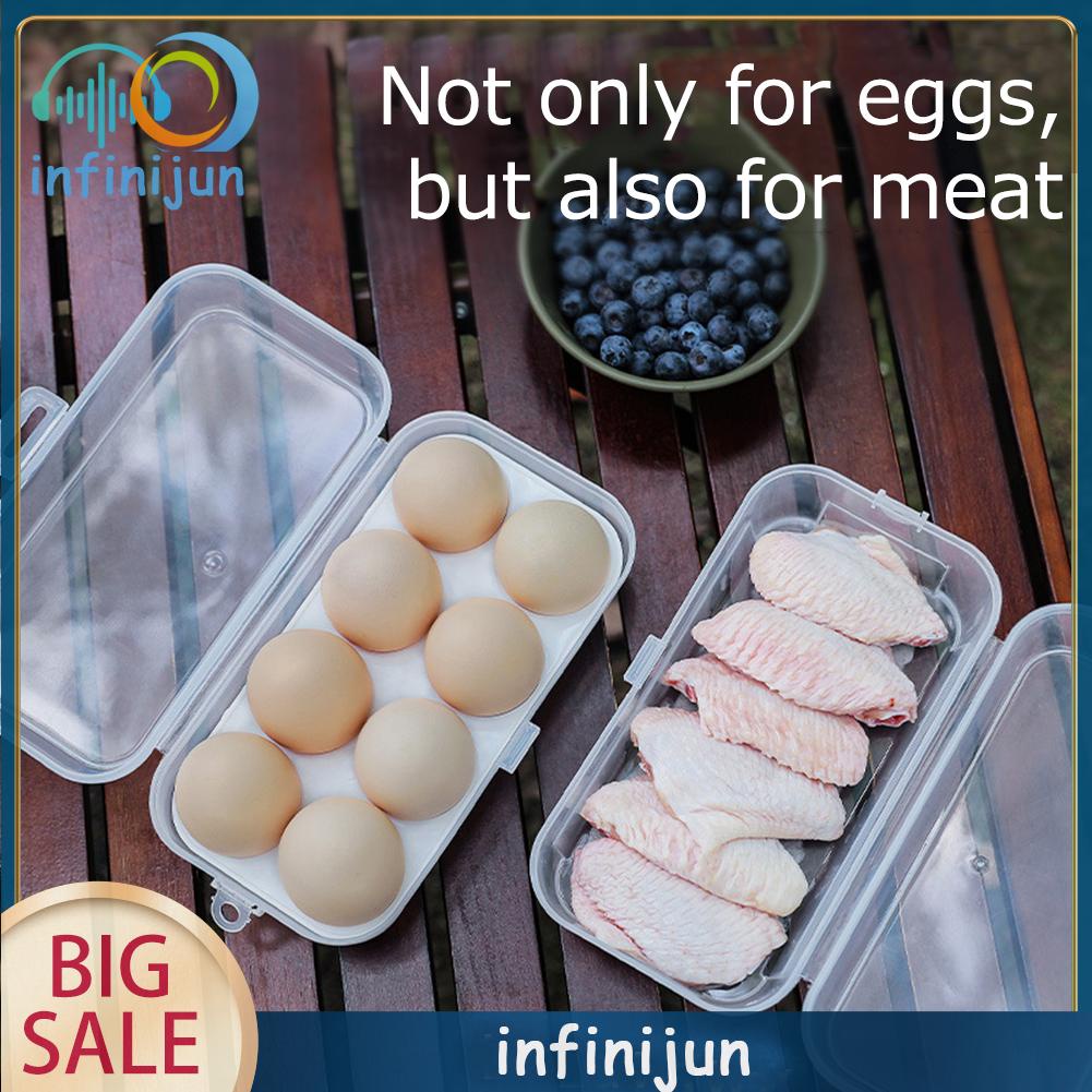 Hộp Đựng Trứng 3 / 4 / 8 Ngăn Dành Cho Đi Dã Ngoại