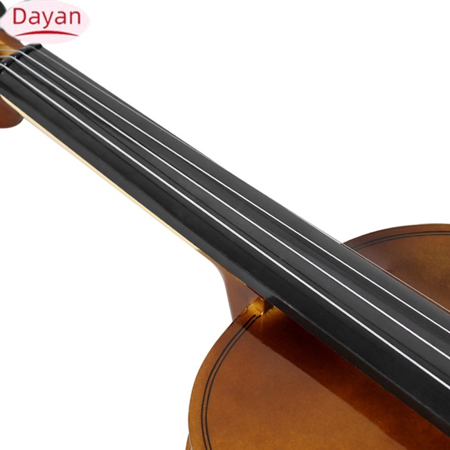 Đàn violin Cầm Tay Bằng Gỗ Trơn Kèm Hộp Đựng Chuyên Dụng Cho Người Mới Bắt Đầu