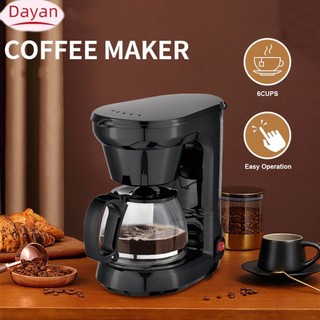 Máy pha cà phê nhỏ giọt tự động 650w Máy pha cà phê dung tích lớn 750ml có đế giữ nhiệt Thích hợp cho