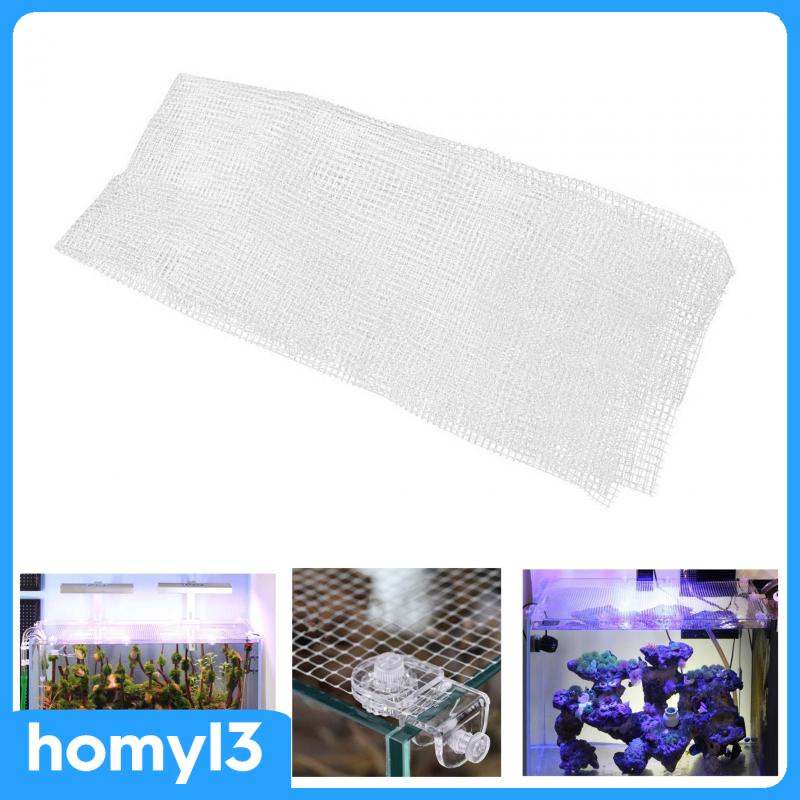 Tấm Lưới Chắn Bể Cá Trong Suốt Đa Năng Chống Chói Thay Thế Tiện Dụng