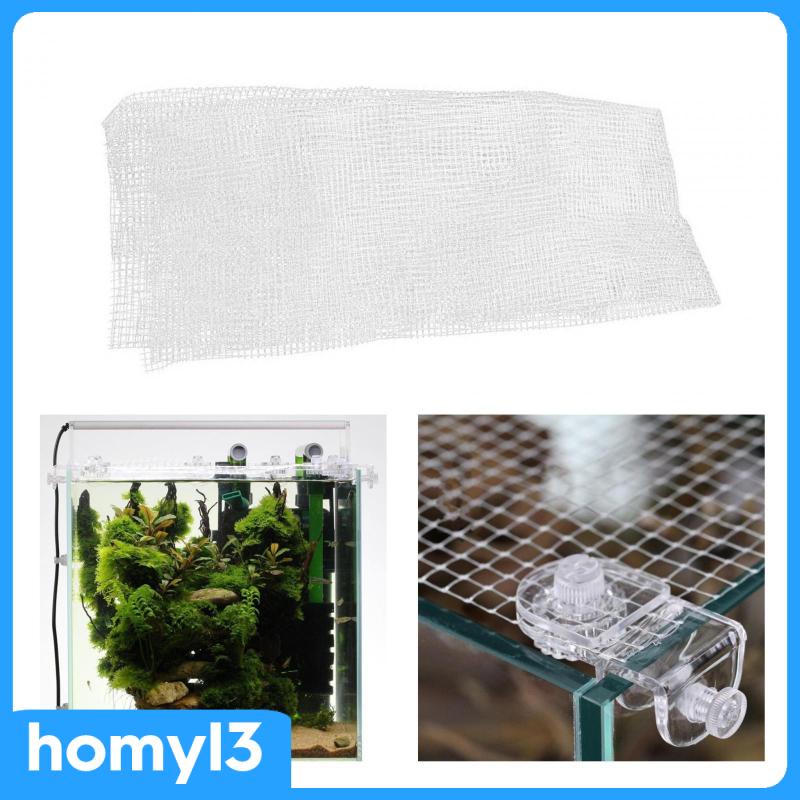 Tấm Lưới Chắn Bể Cá Trong Suốt Đa Năng Chống Chói Thay Thế Tiện Dụng