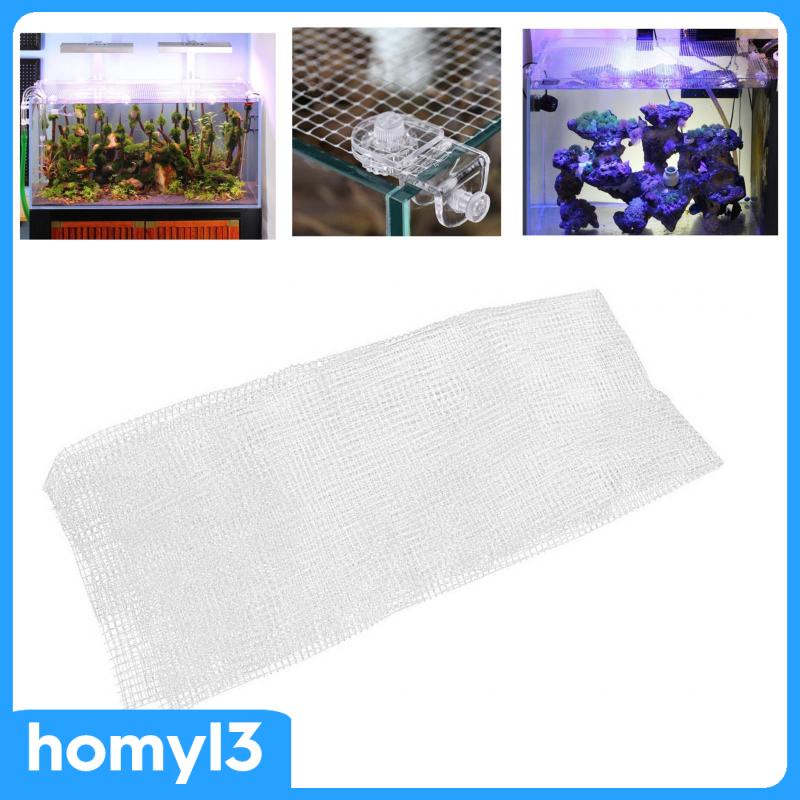 Tấm Lưới Chắn Bể Cá Trong Suốt Đa Năng Chống Chói Thay Thế Tiện Dụng