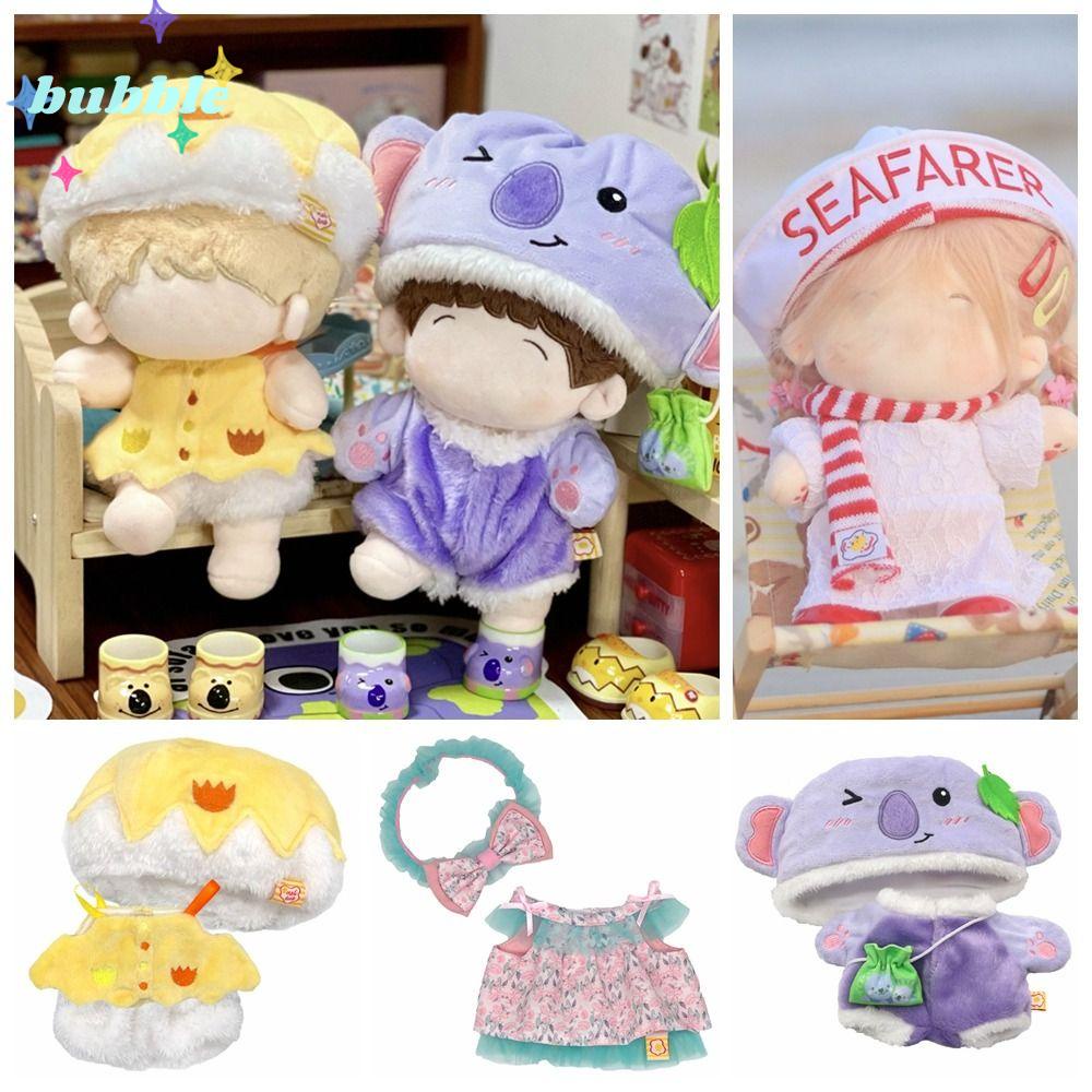 Bộ Trang Phục Búp Bê Hoạt Hình koala / Gà / Gấu koala Bằng Vải Lông 20cm