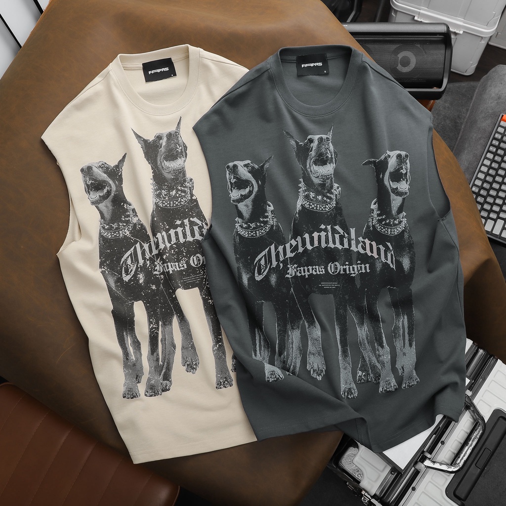 Áo Tanktop Nam Chất Vải Cotton Cá Tính Punni FAPAS