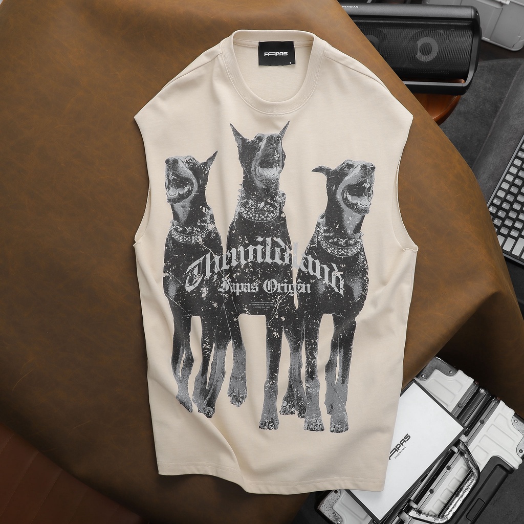 Áo Tanktop Nam Chất Vải Cotton Cá Tính Punni FAPAS