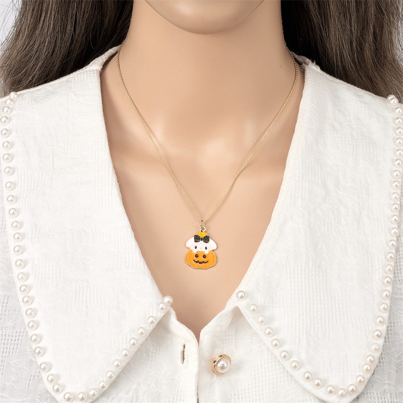 Vòng cổ Mạ Vàng Mặt Hình Bí Ngô sanrio Hoạt Hình