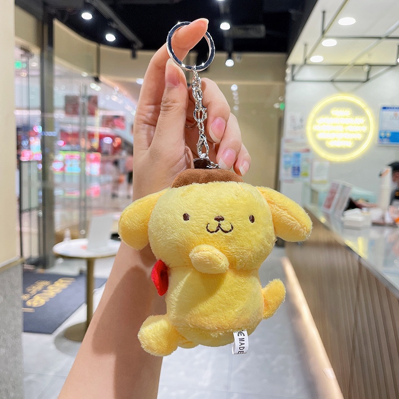 Sanrio Móc Khóa hello kitty my melody cinnamoroll Nhồi Bông Đáng Yêu
