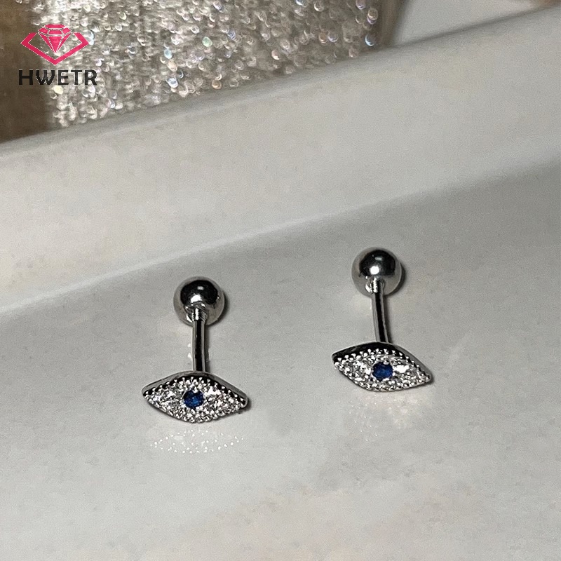 1 Đôi Khuyên Tai Hình Mắt Quỷ mini Thời Trang Mới