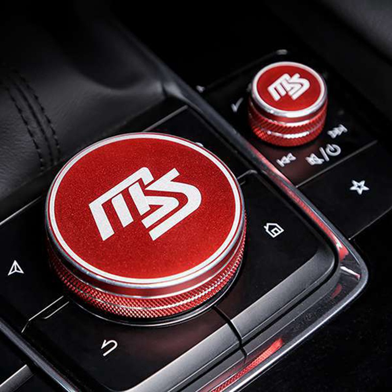 Vòng Trang Trí Núm Điều Khiển Đa Phương Tiện Cho mazda3 mazda 3 2019-2021