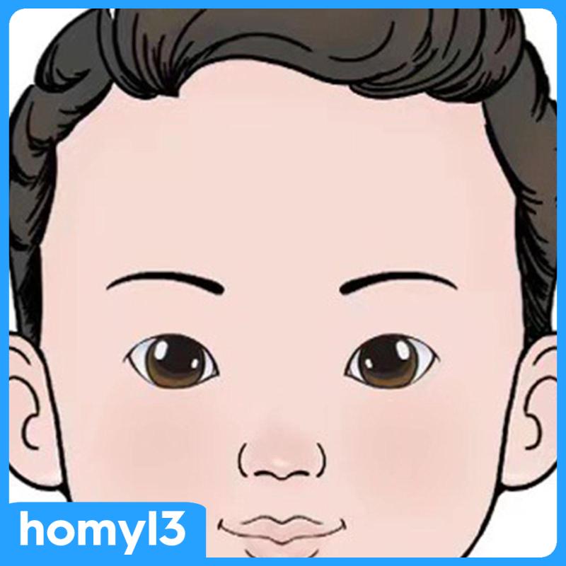 Bảng Luyện Tập Vẽ Mặt Và Trang Điểm Kích Thước 210mm297mm a4 Có Thể Giặt Được