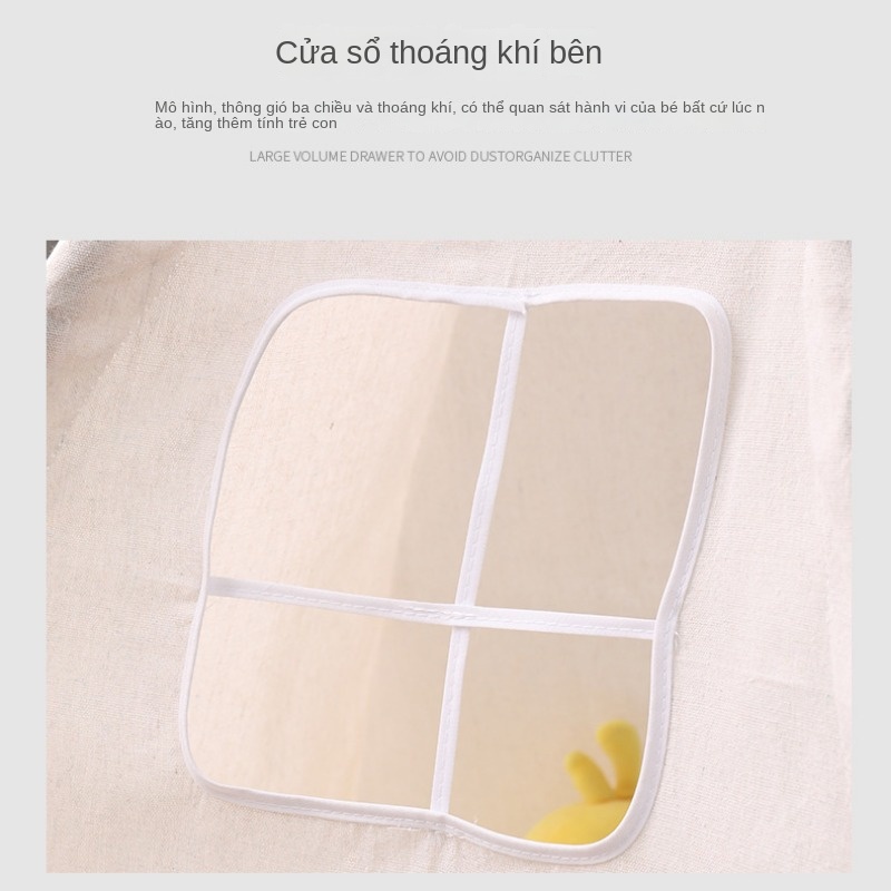 Lều Đồ Chơi Phong Cách Ấn Độ Cho Bé