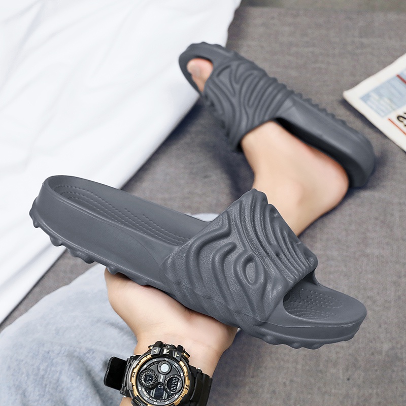 Tikp Dép Quai Ngang Thiết Kế Đơn Giản Thoải Mái Cho Nam Cỡ 40-45