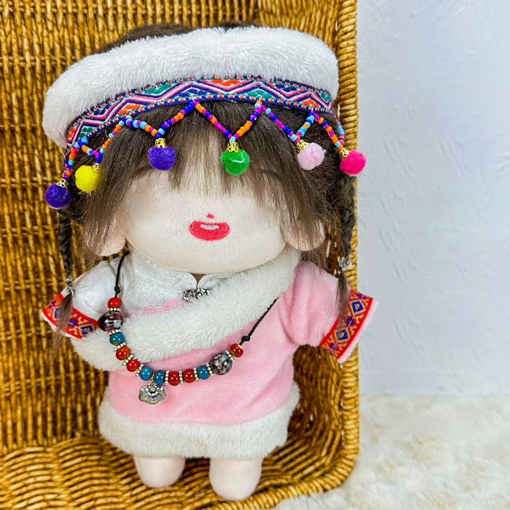 Uumir Đầm mini 20cm Thay Thế Họa Tiết Hoạt Hình Cho Búp Bê