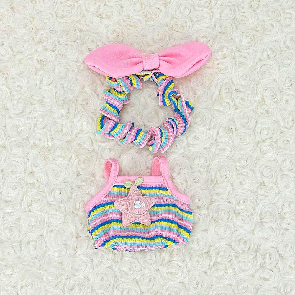 Uumir Đầm mini 20cm Thay Thế Họa Tiết Hoạt Hình Cho Búp Bê