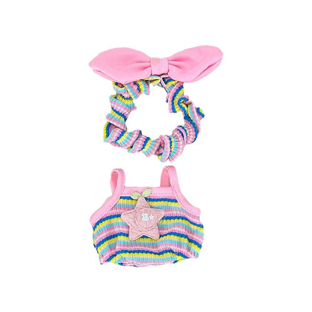 Uumir Đầm mini 20cm Thay Thế Họa Tiết Hoạt Hình Cho Búp Bê