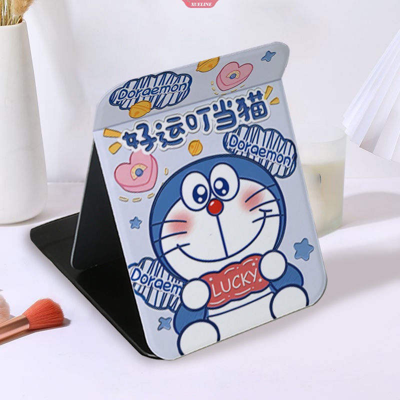 Doraemon Gương Trang Điểm Gấp Gọn Để Bàn Họa Tiết Hoạt Hình Dễ Thương