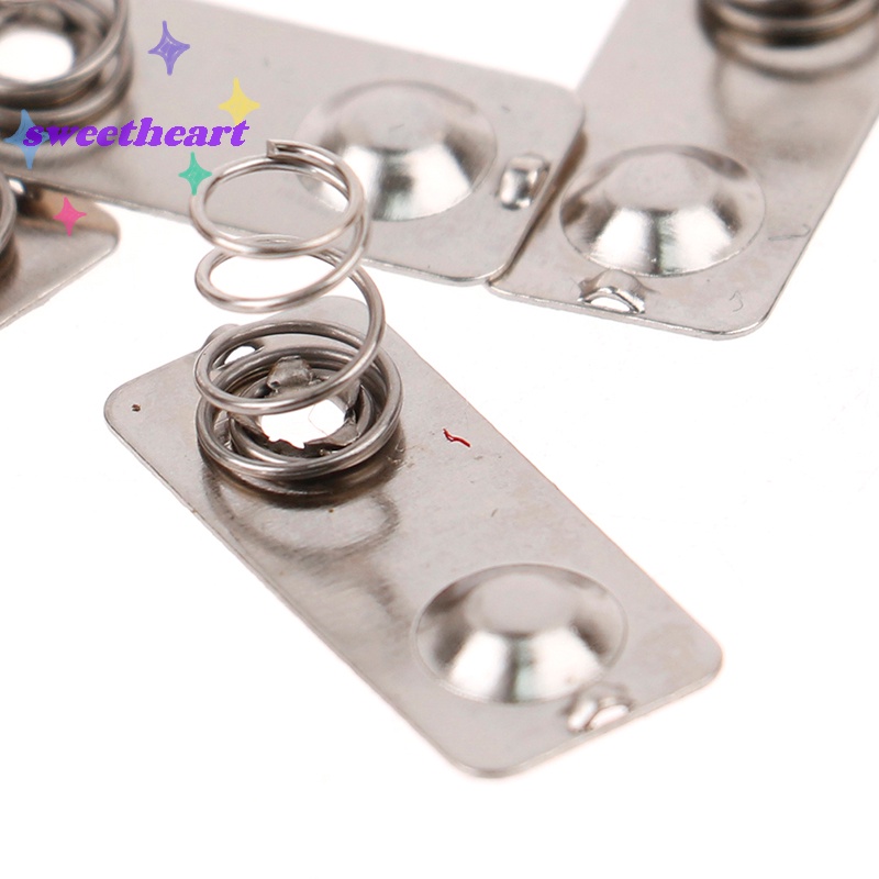 Bộ 10 Tấm Lót Lò Xo Kim Loại 21x9mm Thay Thế Chuyên Dụng