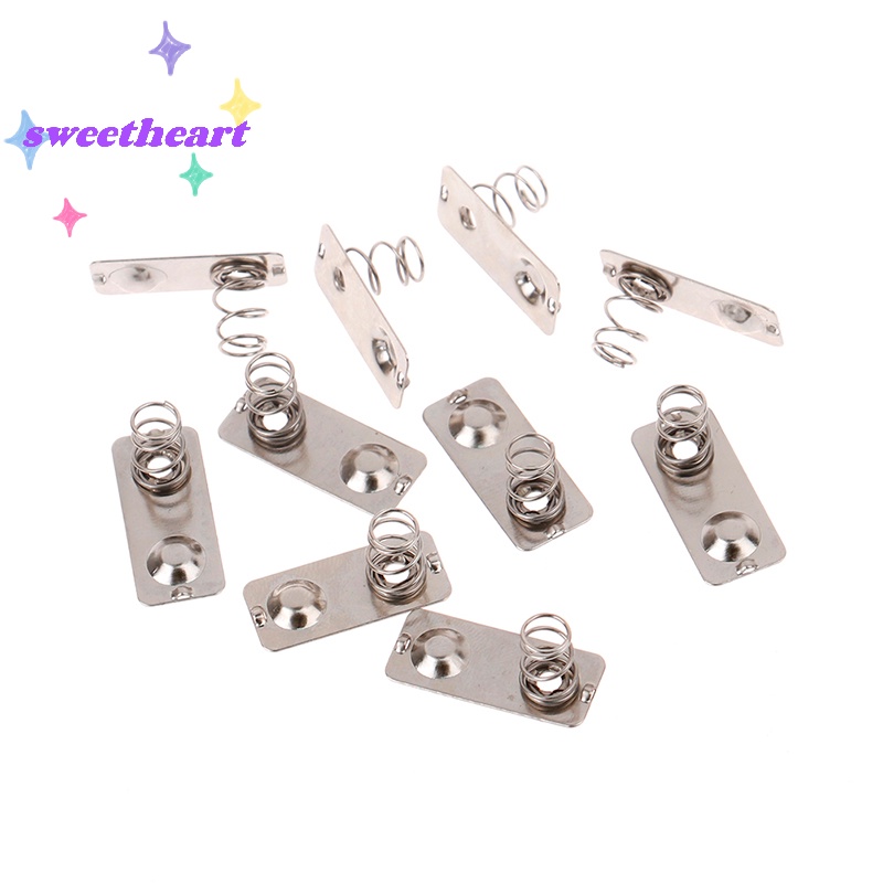 Bộ 10 Tấm Lót Lò Xo Kim Loại 21x9mm Thay Thế Chuyên Dụng