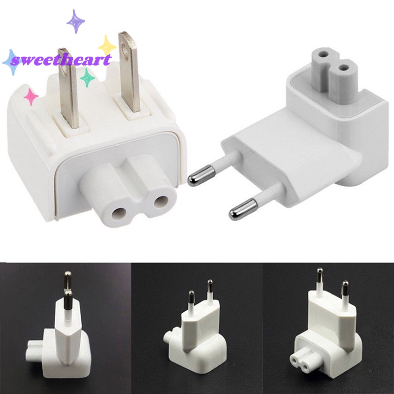 Phích Cắm Sạc us ac Hình Đầu Vịt Cho apple macbook pro air