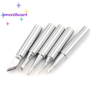 Set 5 đầu mũi hàn bằng đồng thau 936 chuyên dụng