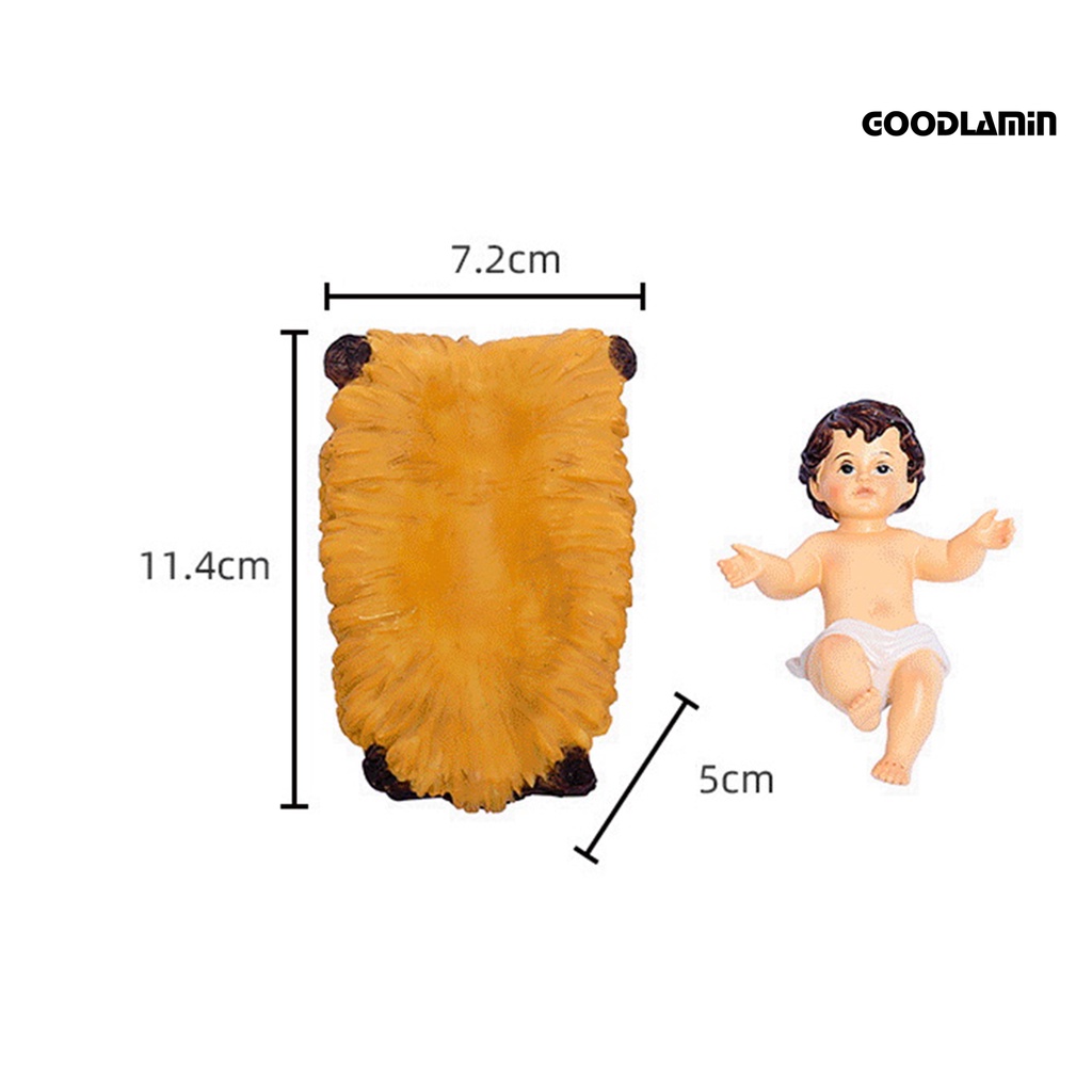 Goodlawt baby jesus Tượng Đức Mẹ Trang Trí Giáng Sinh