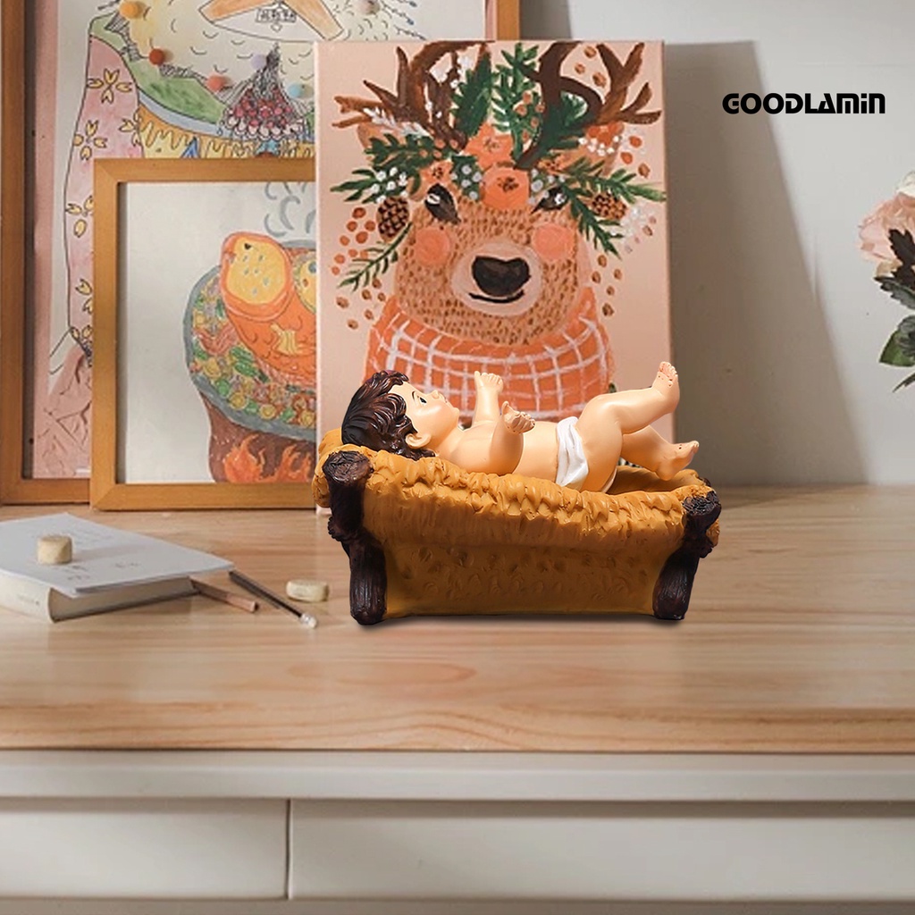 Goodlawt baby jesus Tượng Đức Mẹ Trang Trí Giáng Sinh