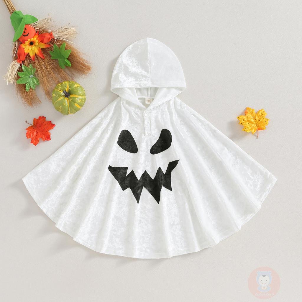 Laa6-baby halloween Áo Choàng Ma pancho Dễ Thương