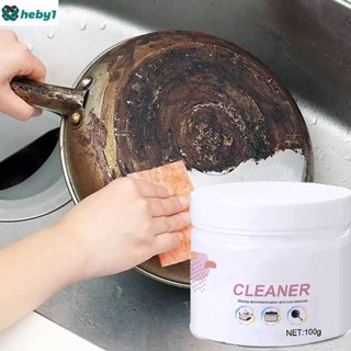 Bột tẩy rửa nhà bếp bằng bọt đa chức năng 100g Chất tẩy rỉ sét Dụng cụ nhà bếp bằng thép không gỉ Chất tẩy rửa vết bẩn Dụng cụ nhà bếp Chất tẩy rỉ sét heby1