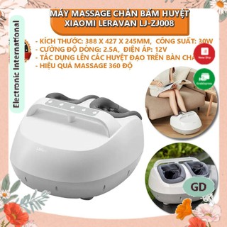 Máy massage chân bấm huyệt Xiaomi Leravan LJ-ZJ008 - Bảo hành 1 tháng