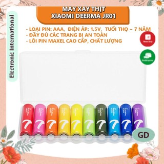 Bộ 10 pin aaa số 7 xiaomi zmi zi7 rainbow