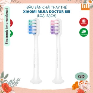 BỘ 2 ĐẦU BÀN CHẢI THAY THẾ CHO BÀN CHẢI ĐIỆN XIAOMI DR-BEI SONIC LOẠI SẠCH EB-N0202
