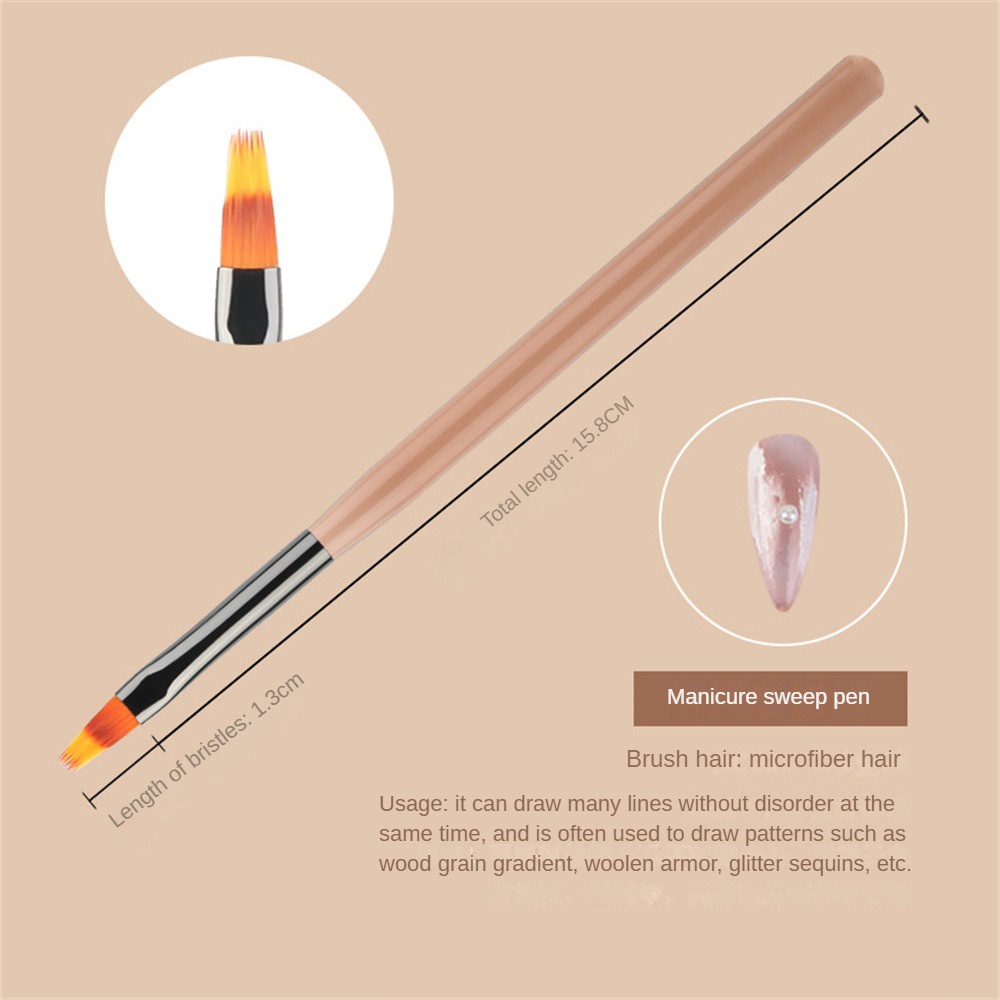 Annies Bút Vẽ Móng Nghệ Thuật Hai Đầu Màu gradient